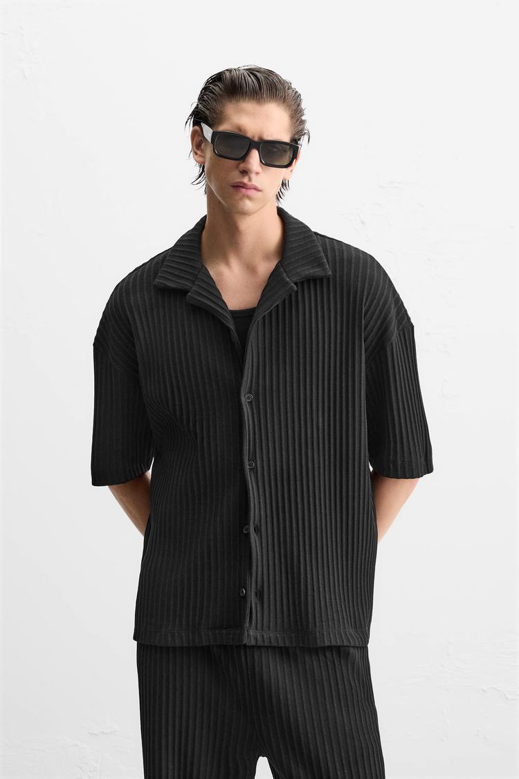 Pleated Shirt