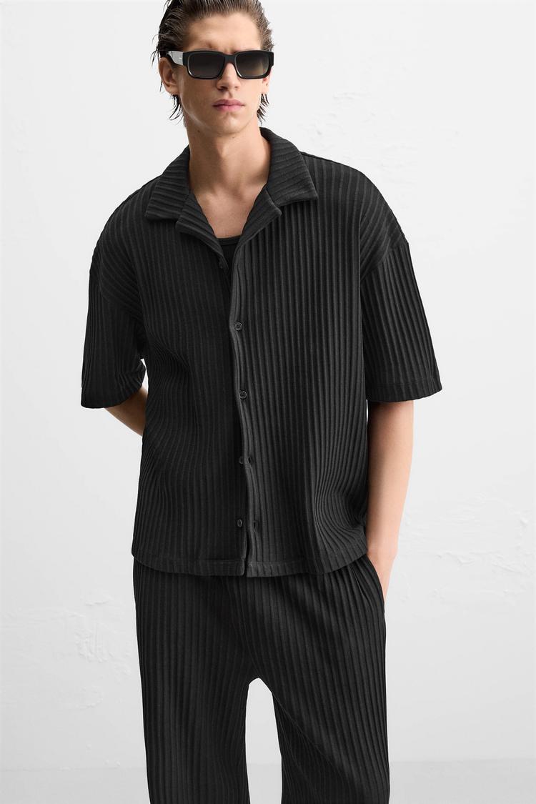 Pleated Shirt