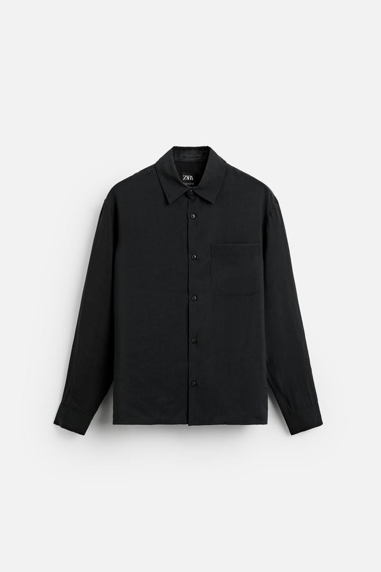 REGULAR FIT FLUID SHIRT