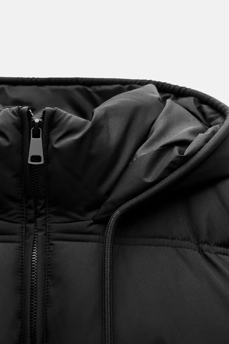 Padded and Short Waterproof and Windbreaker Anorak