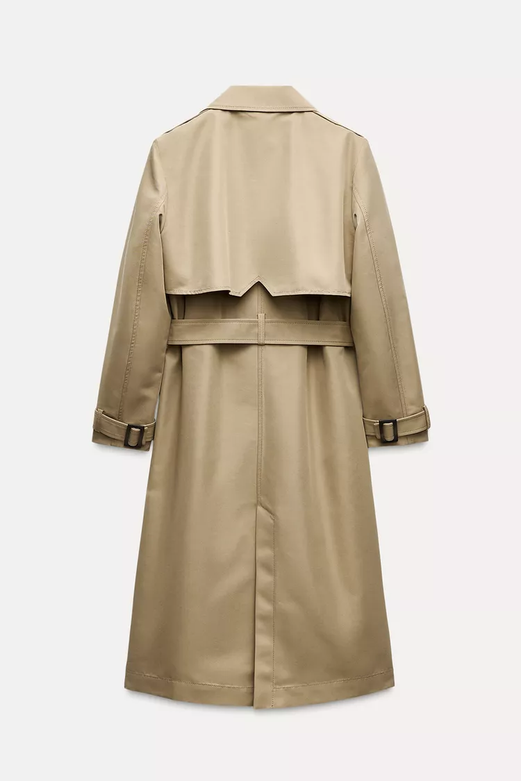 LONG TRENCH COAT WITH BELT