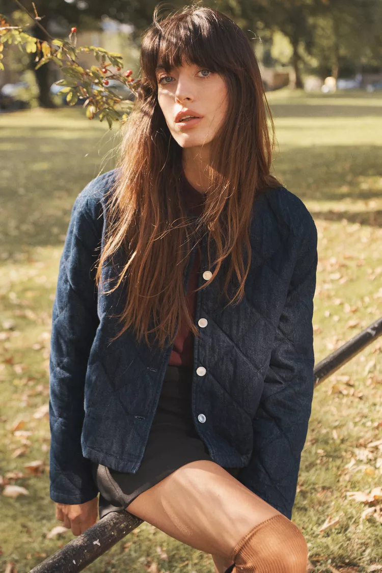 Z1975 QUILTED DENIM JACKET