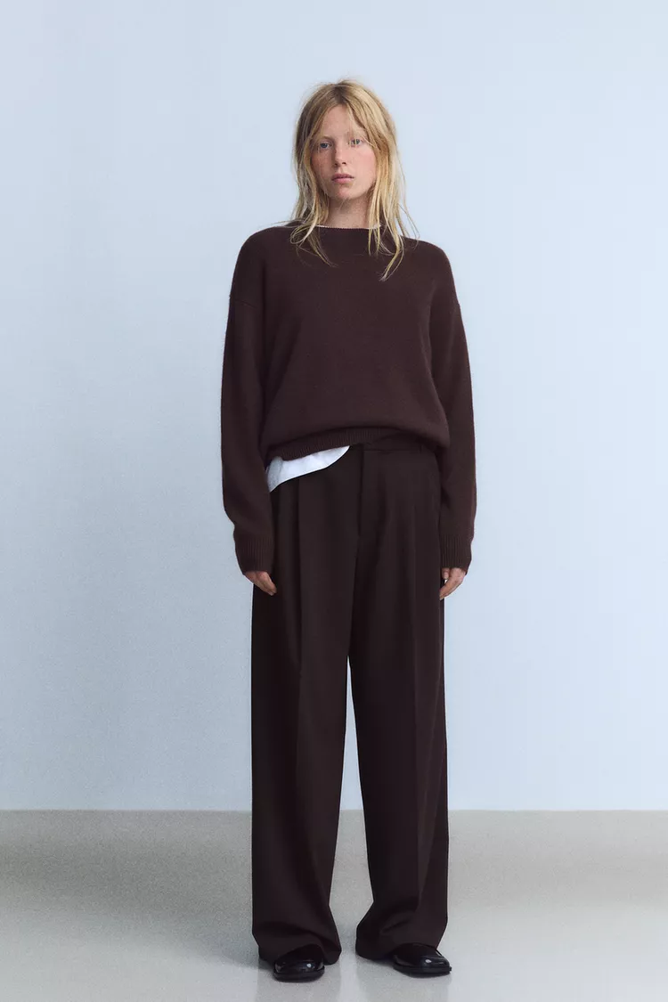 DOUBLE PLEATED PANTS