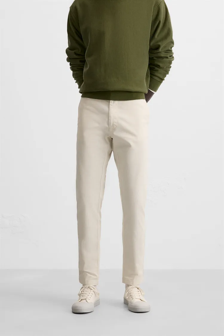 Slim fit chino pants