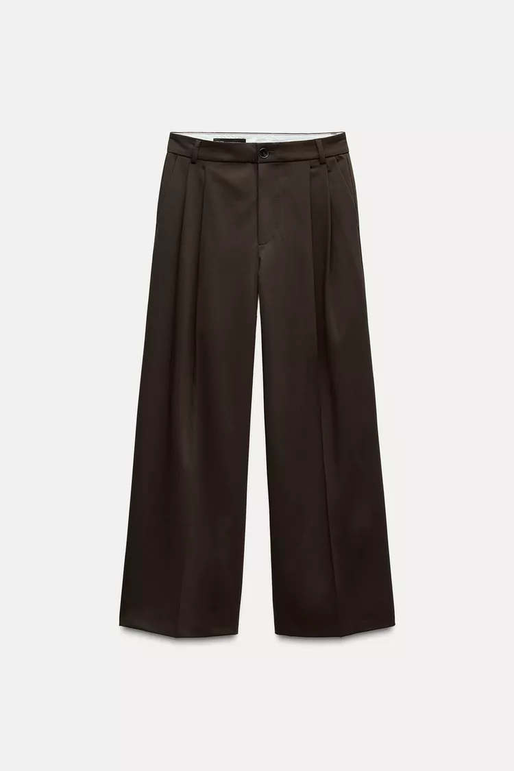 DOUBLE PLEATED PANTS