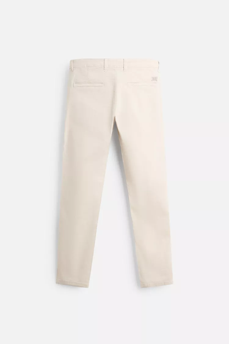 Slim fit chino pants